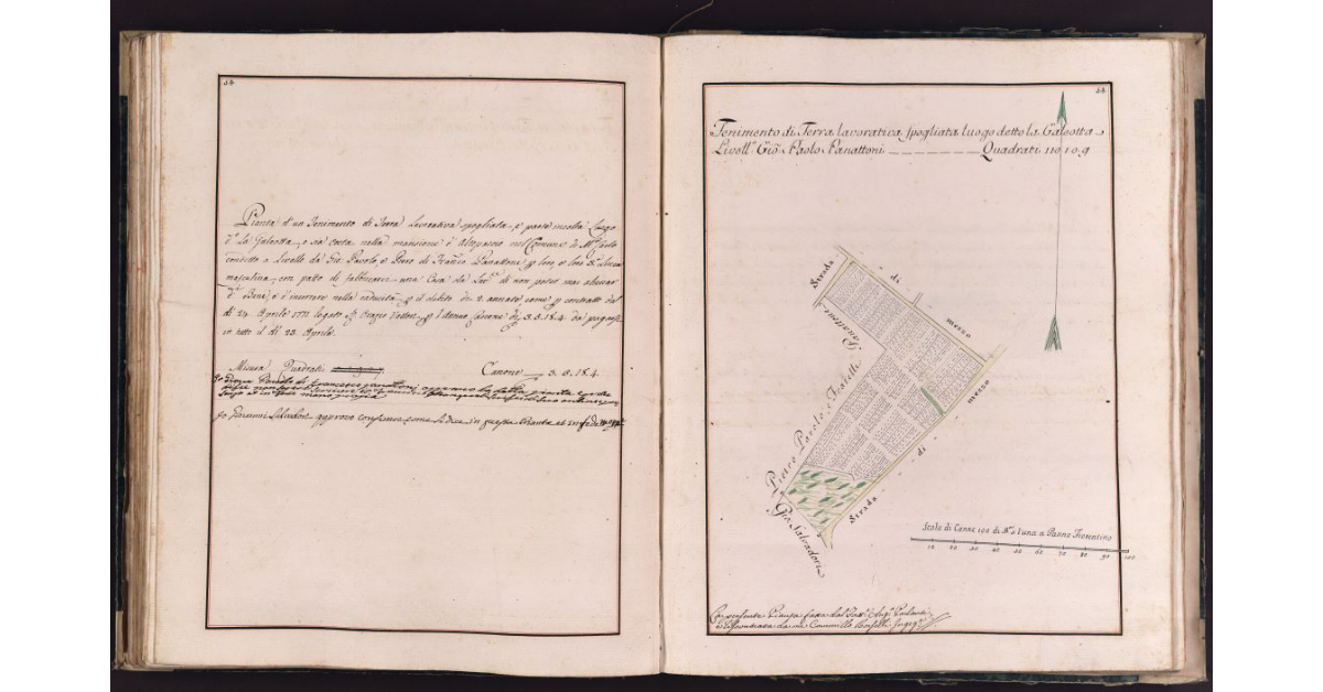 [Tenimento di terra situato in località Galeotta nel comune di Montecarlo]