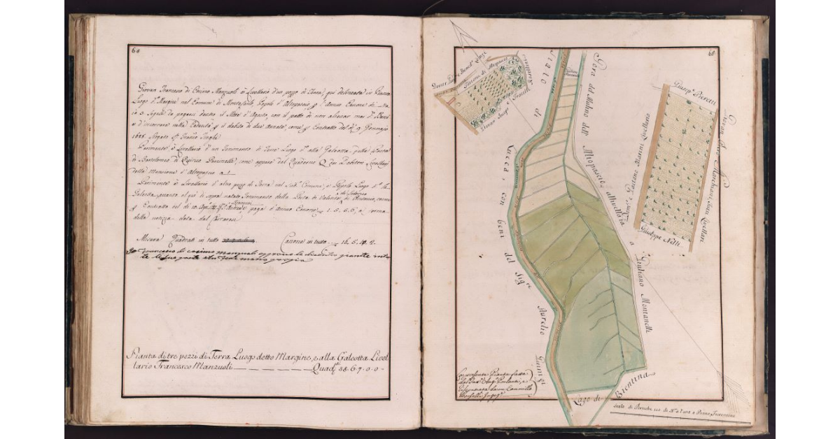 [Appezzamenti di terreno situati in località Margine e Galeotta]