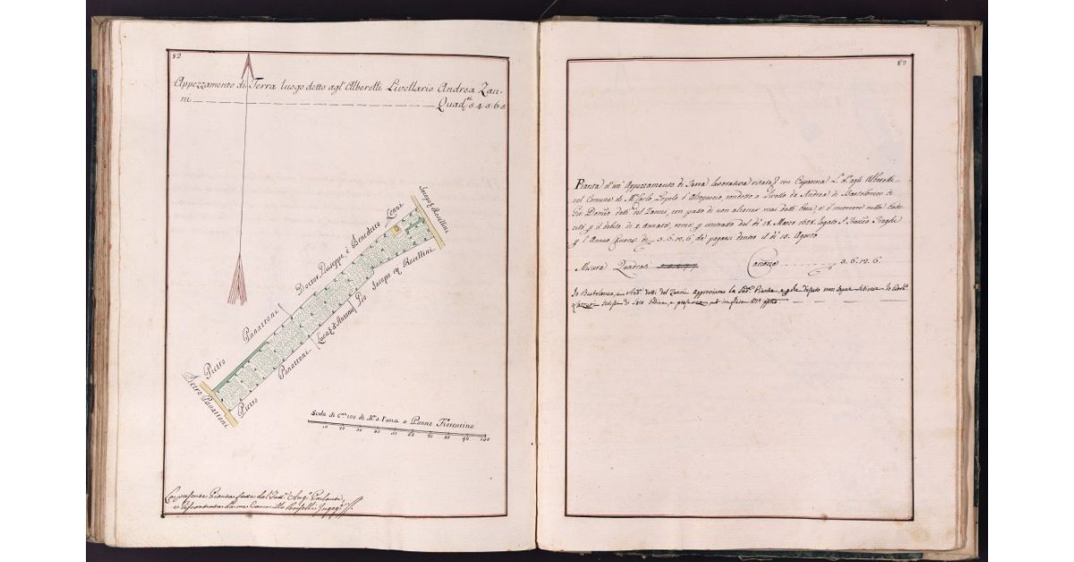 [Appezzamento di terreno situato in località Alberelli nel comune di Montecarlo]
