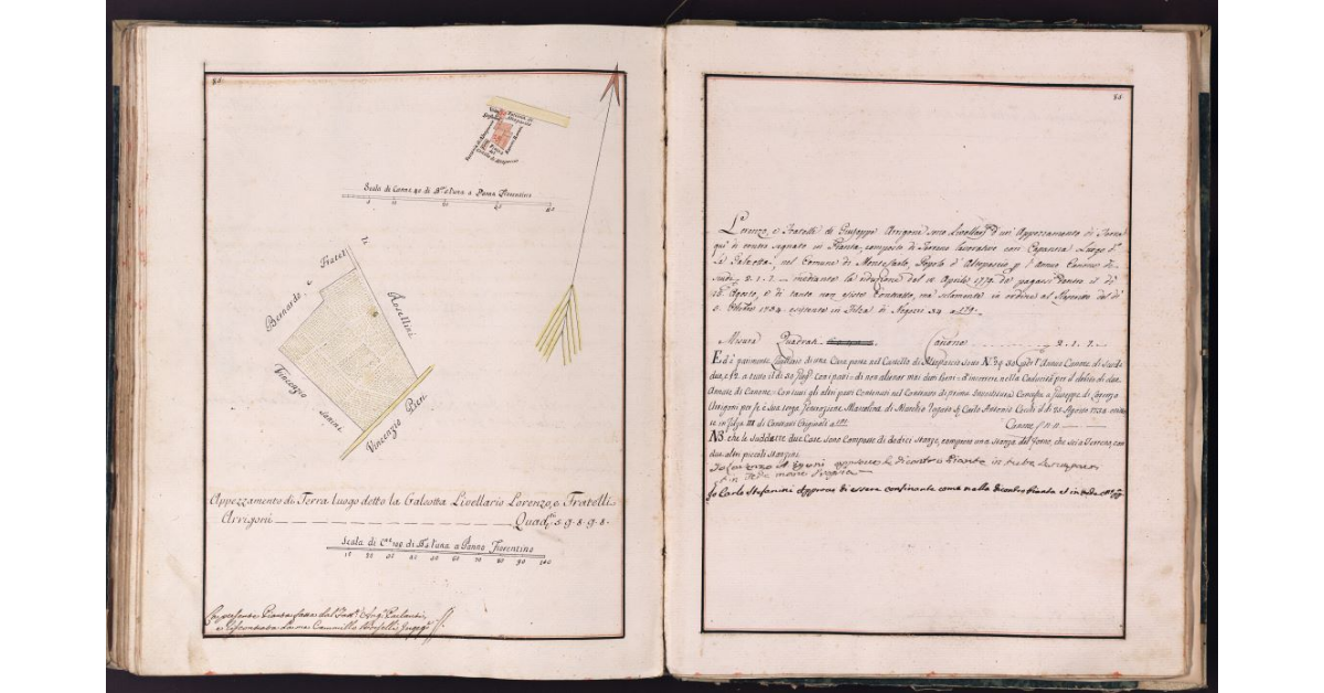 [Appezzamento di terreno situato in località Galeotta nel comune di Montecarlo]