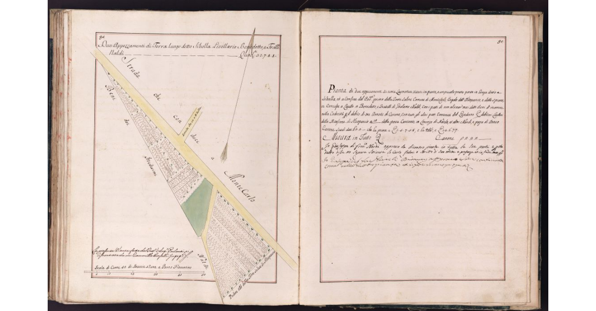 [Appezzamenti di terreno situati in località Sibolla]