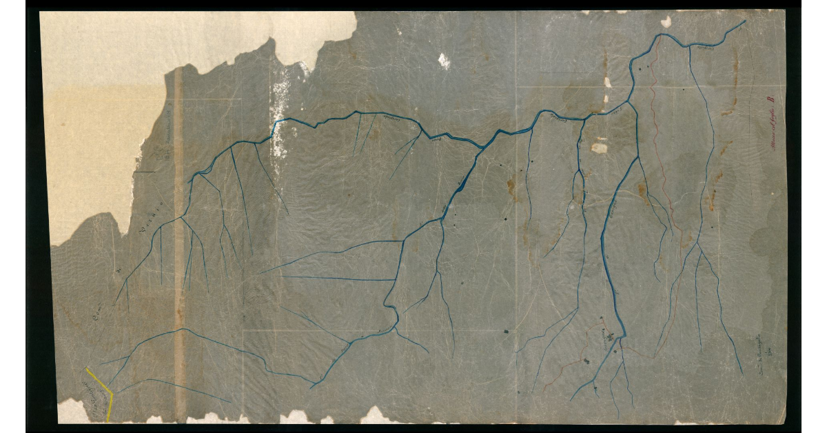 [Pianta del territorio del popolo di Gavigno]