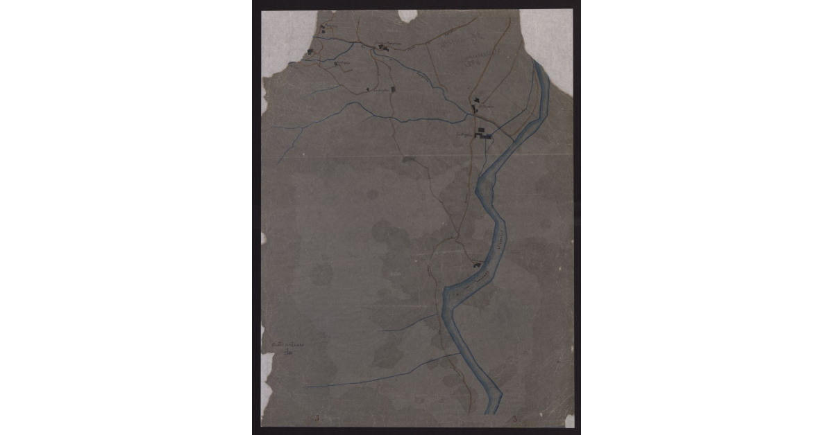 [Pianta del territorio di Pupigliano e La Briglia]