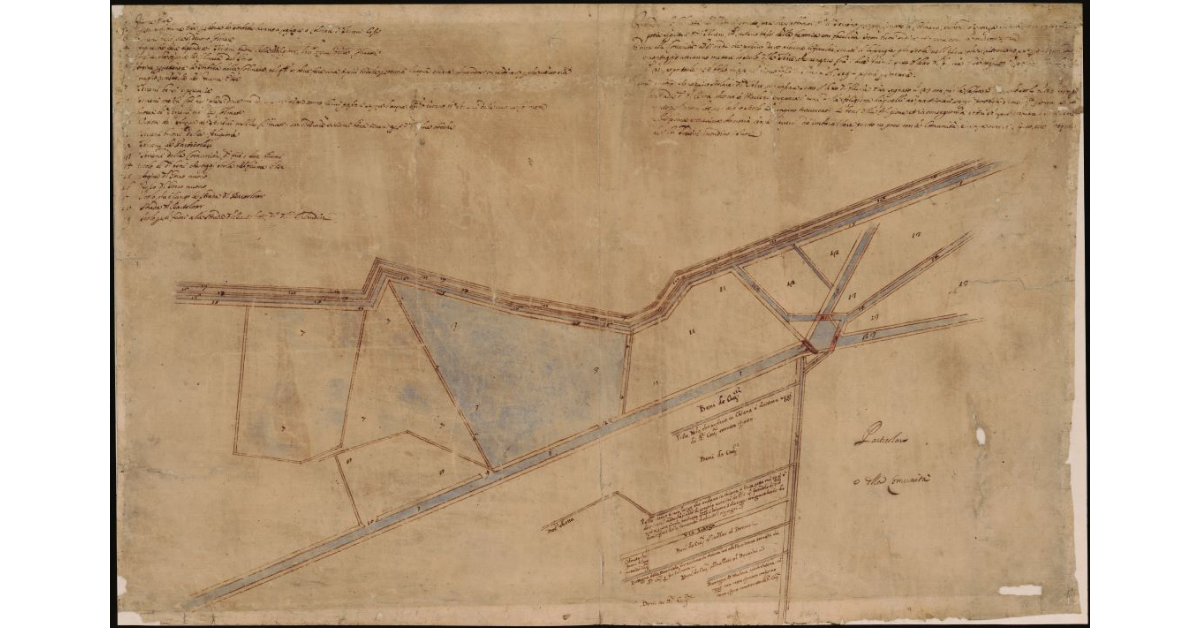 [Colmate in Val di Chiana con il torrente Esse]