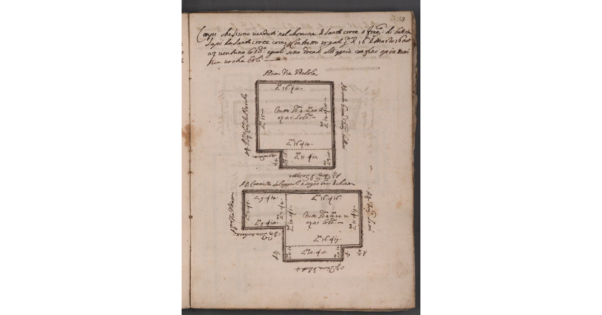 [Terreni venduti dalla Commenda Magistrale a Francesco Lapi]