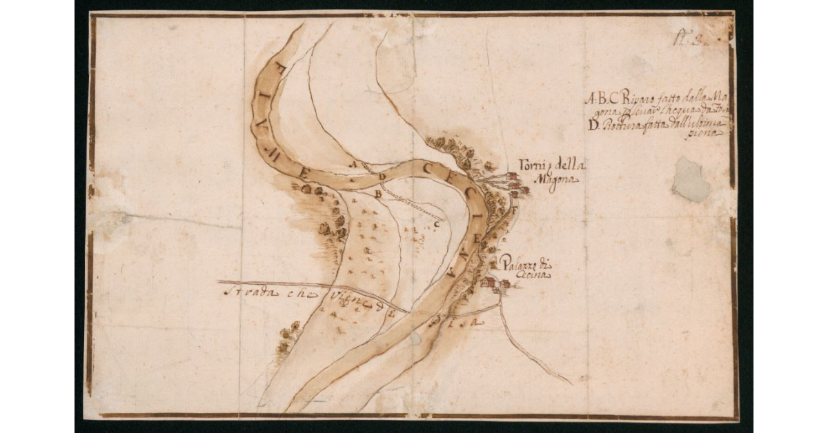 [Stabilimento siderurgico di Cecina e "difese" fluviali]