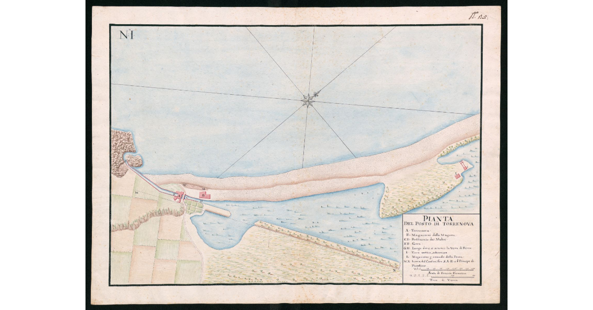 Pianta del posto di Torrenuova N.I