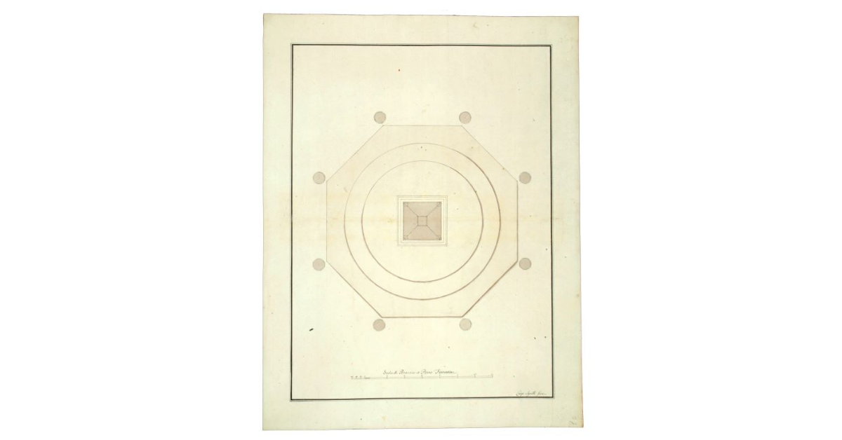 [Pianta della Guglia del Pian del Lago]