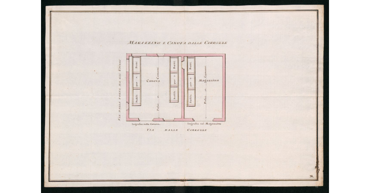 Magazzino e canova delle carrozze