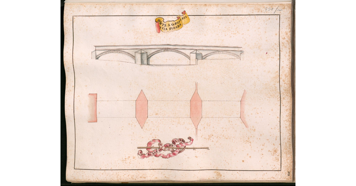Ponte a Greve sulla via Pisana