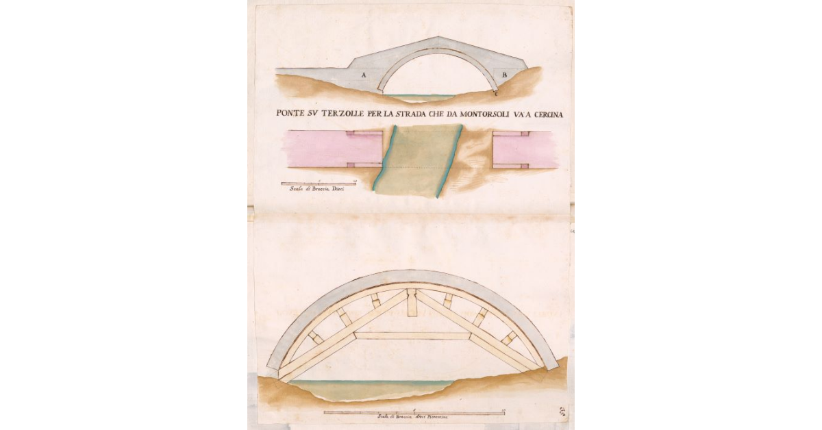 Ponte su Terzolle per la strada che da Montorsoli va a Cercina