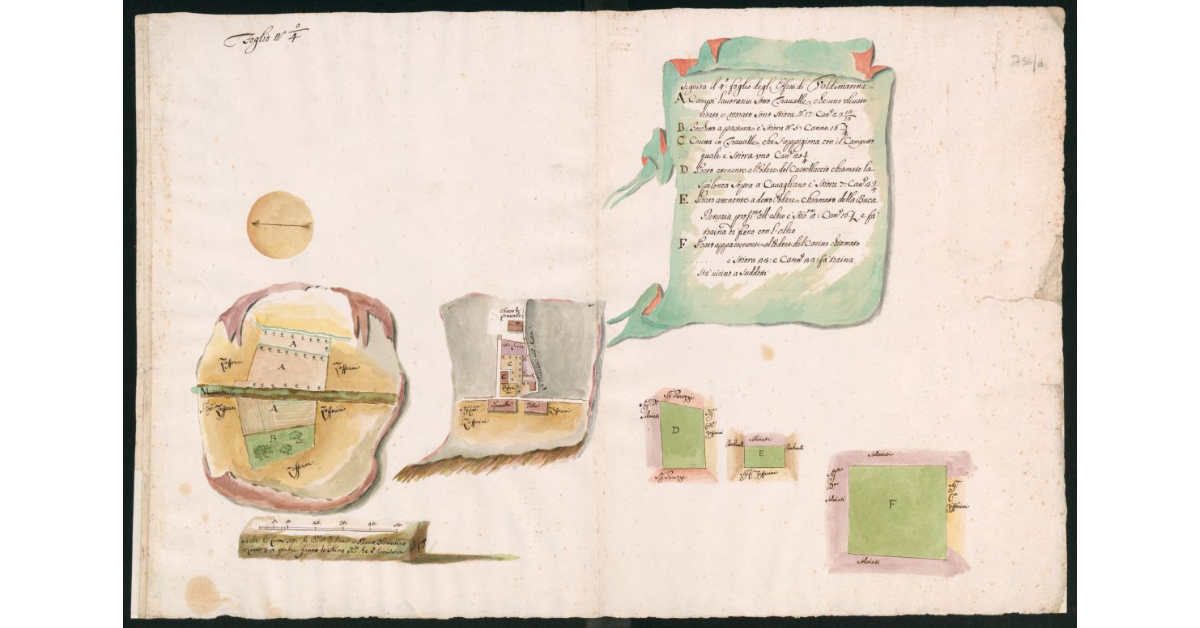 [Carta di una casetta situata vicino alla chiesa di Travalle con le terre ad essa pertinenti]