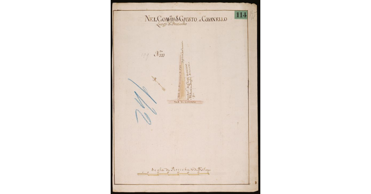 Nel comune di S. Giusto a Cisanello, luogo detto Praticello