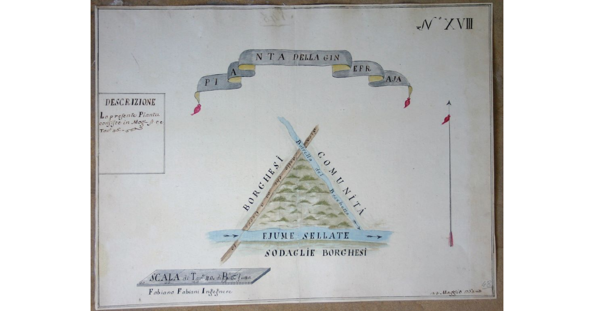 Pianta della Ginepraja