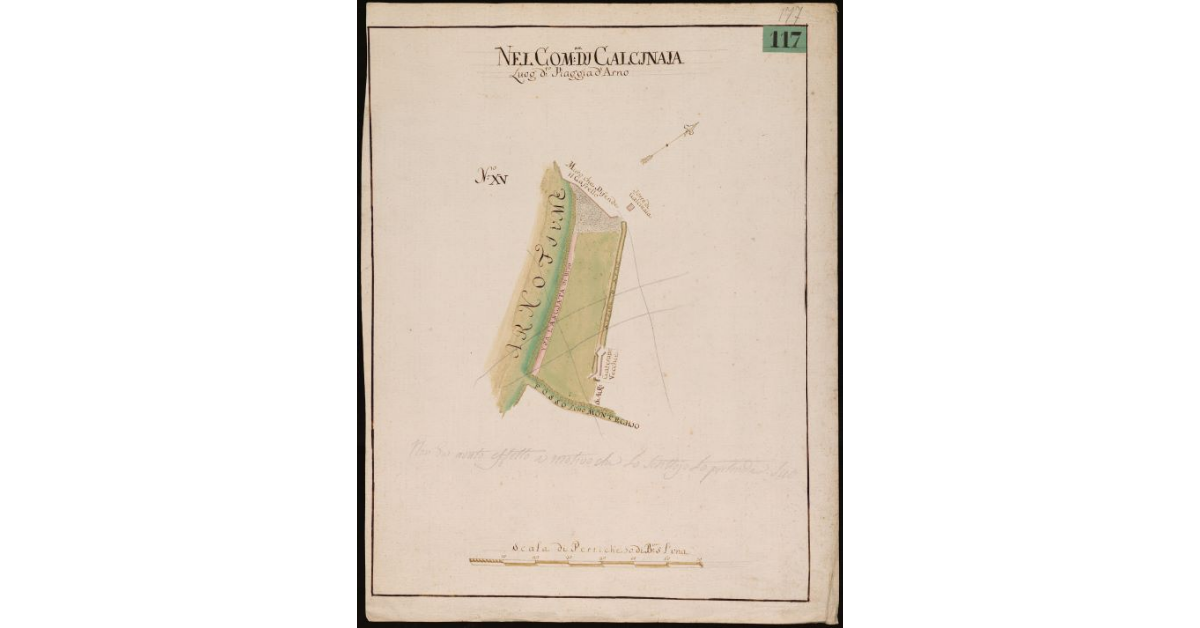 Nel comune di Calcinaia, luogo detto Piaggia d'Arno