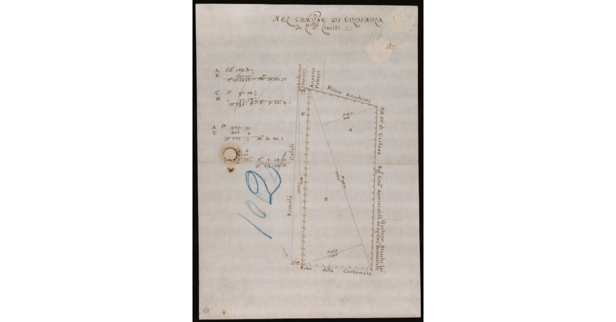 Nel comune di Culignola, luogo detto Limiti