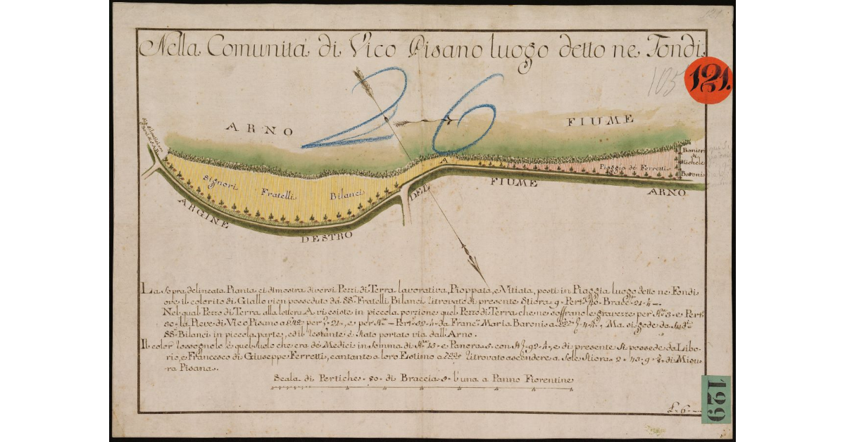 Nella comunità di Vicopisano, luogo detto ne' Fondi