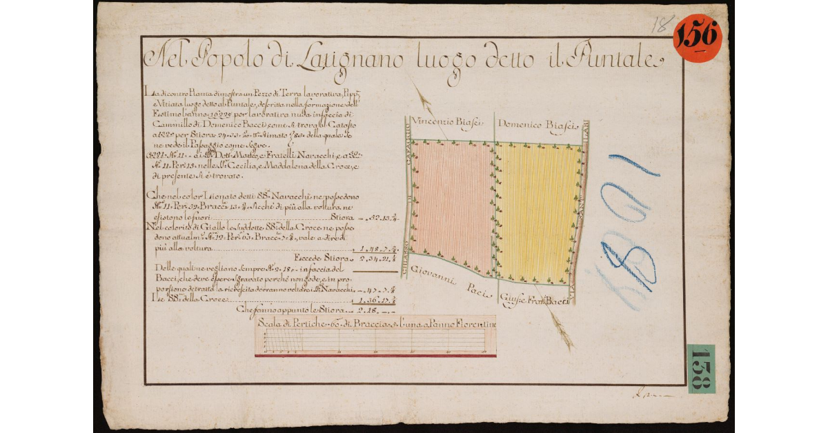 Nel popolo di Latignano, luogo detto il Puntale