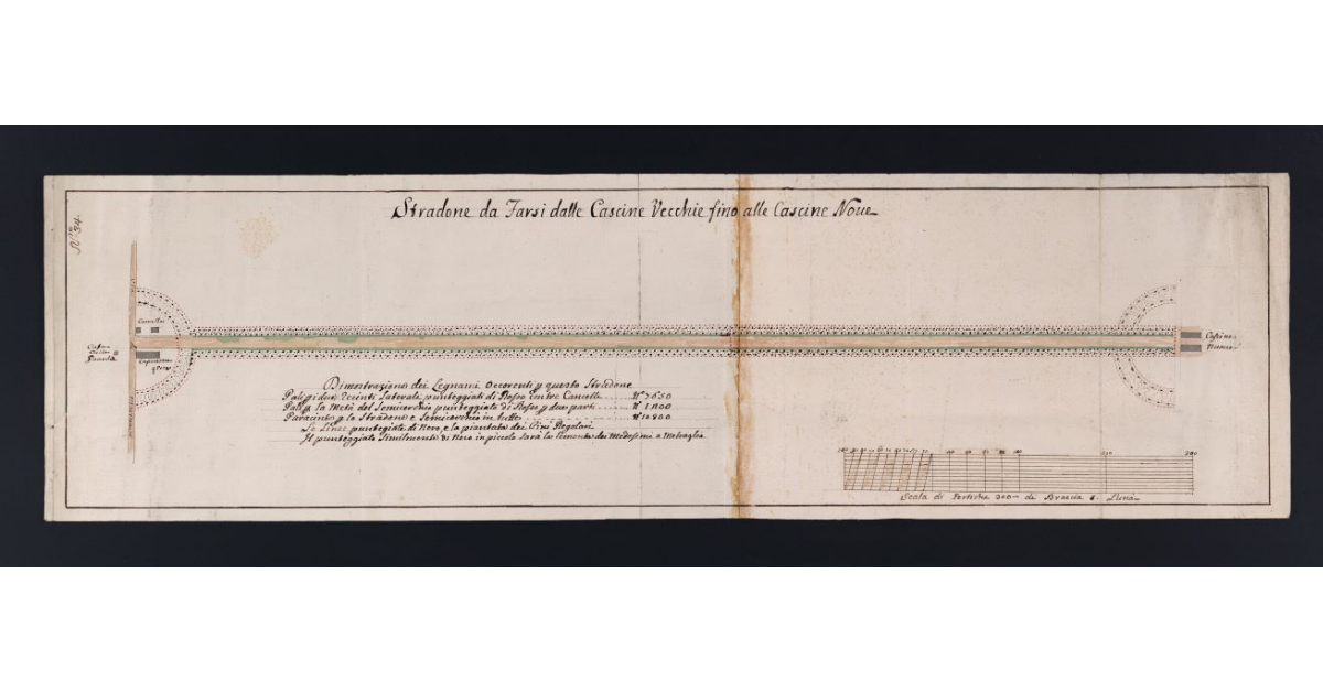 Stradone da Farsi dalle Cascine Vecchie fino alle Cascine Nove