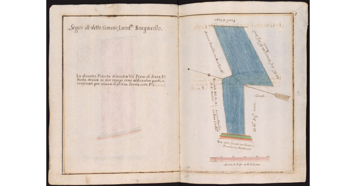 [Terreno in Comune di Titignano, in luogo detto Borgarello]