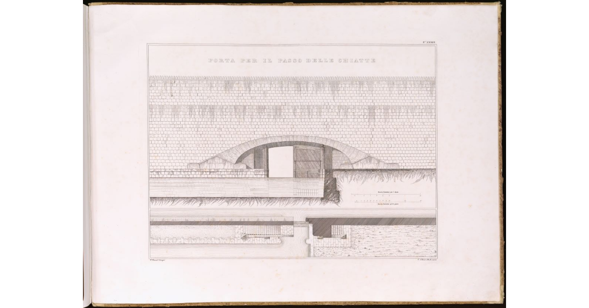 Porta per il passo delle chiatte [Livorno]