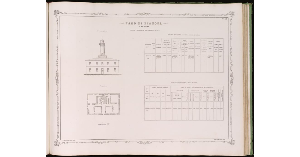Faro di Pianosa di IV ordine