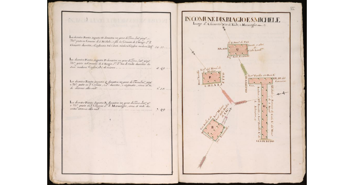 Luogo detto Chiassetto, via di Nudo e Mariscoglio