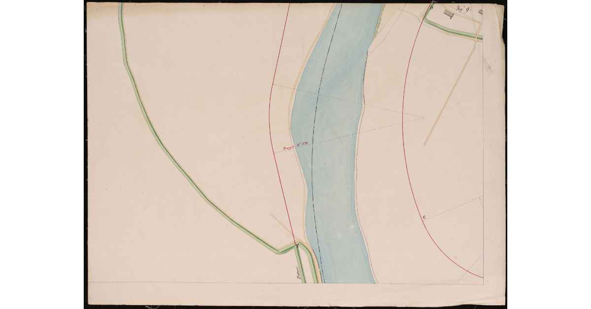 [Tavola IX Ansa del fiume Arno]