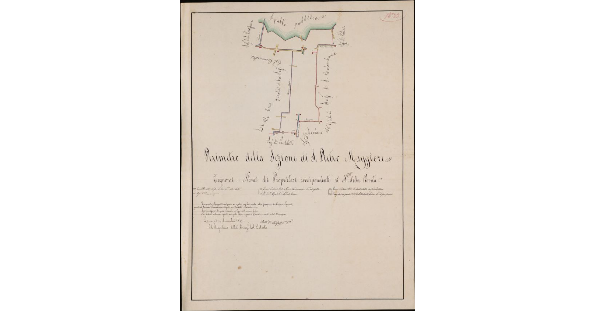 Perimetro della sezione di San Pietro Maggiore