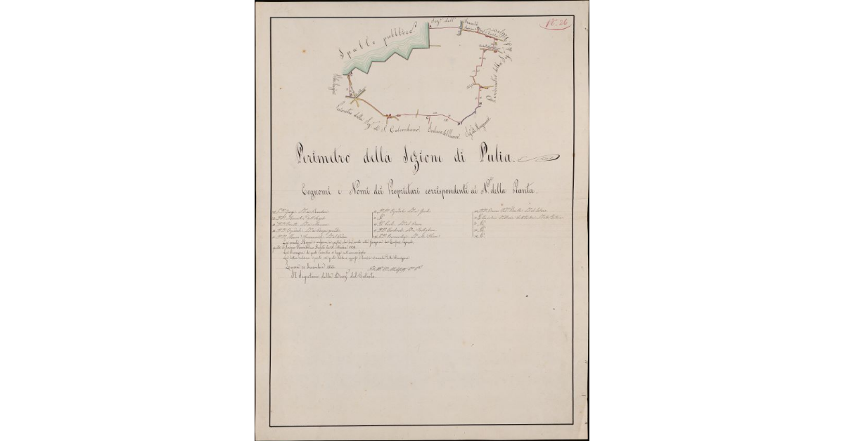 Perimetro della sezione di Pulia