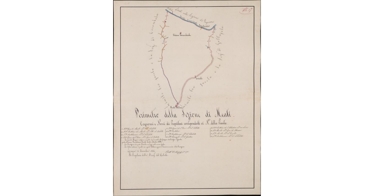 Perimetro della sezione di Meati