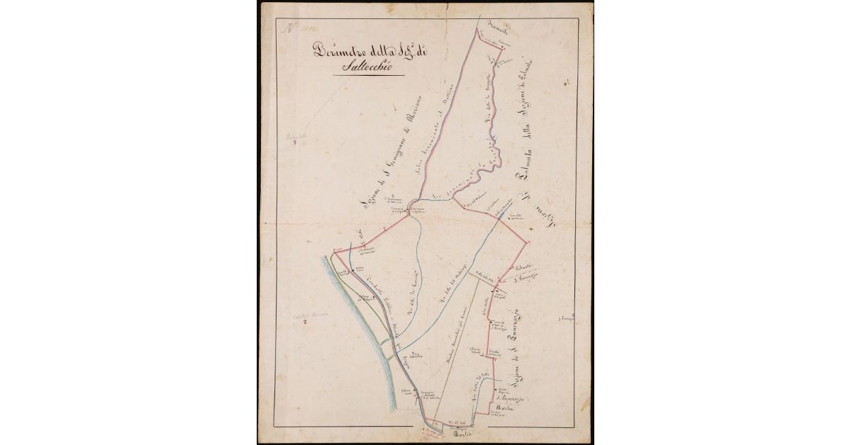 Perimetro della sezione di Sottocchio, Comunità di Lucca