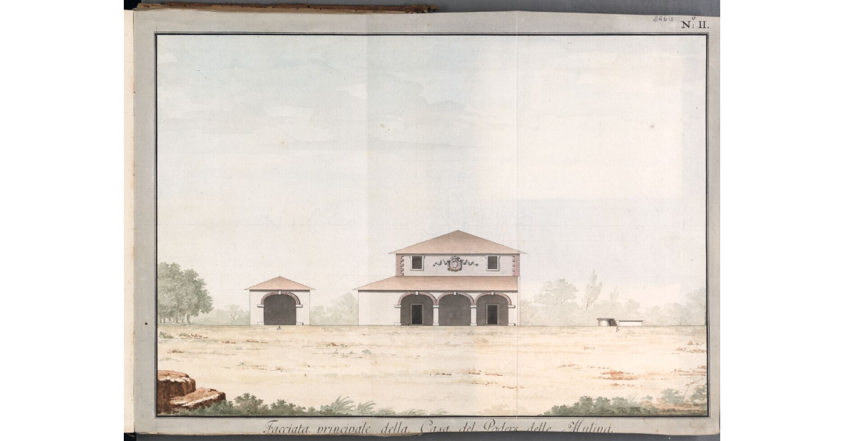 Facciata Principale della Casa del Podere delle Mulina