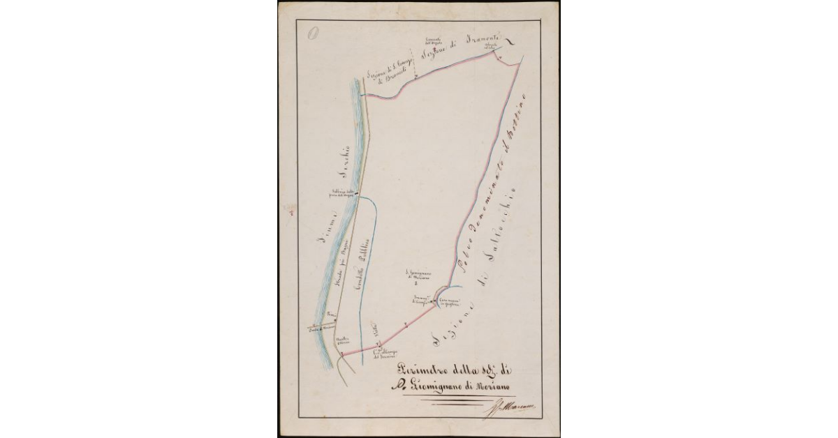 Perimetro della Sezione di S. Geminiano di Moriano