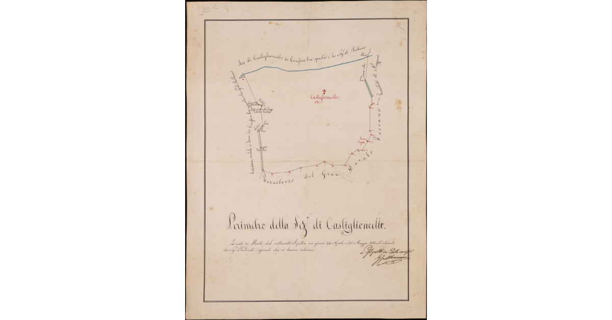 Perimetro della sezione di Castiglioncello