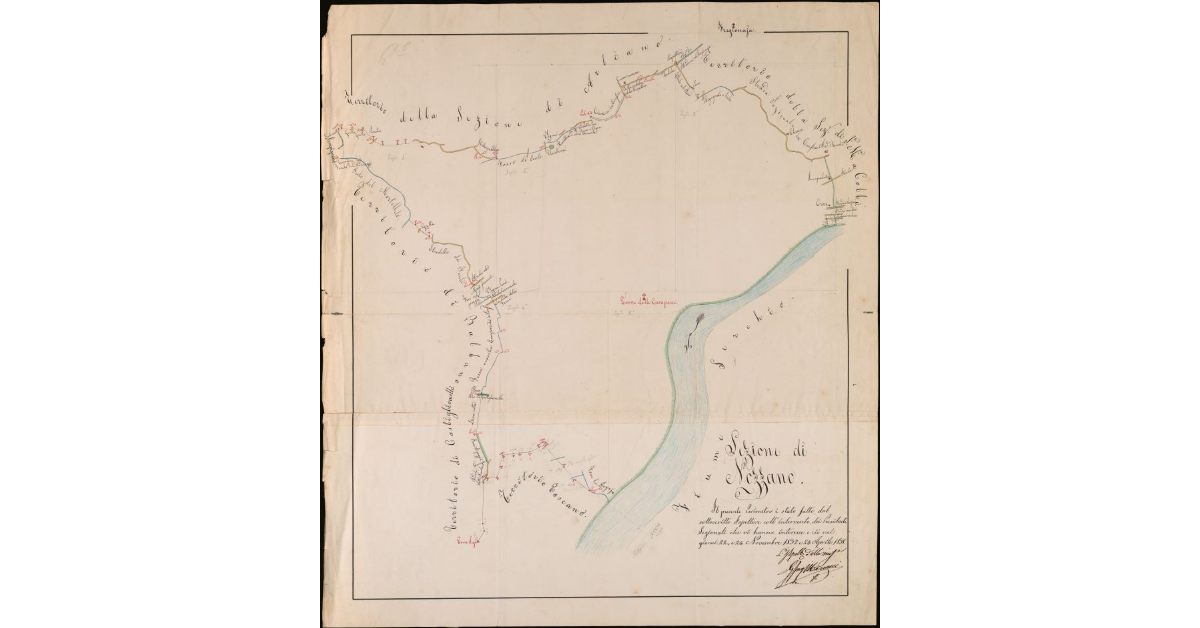 Perimetro della sezione di Nozzano