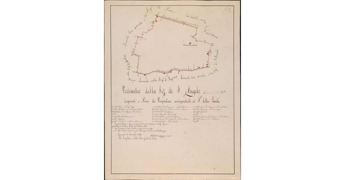 Perimetro della sezione di S. Angelo