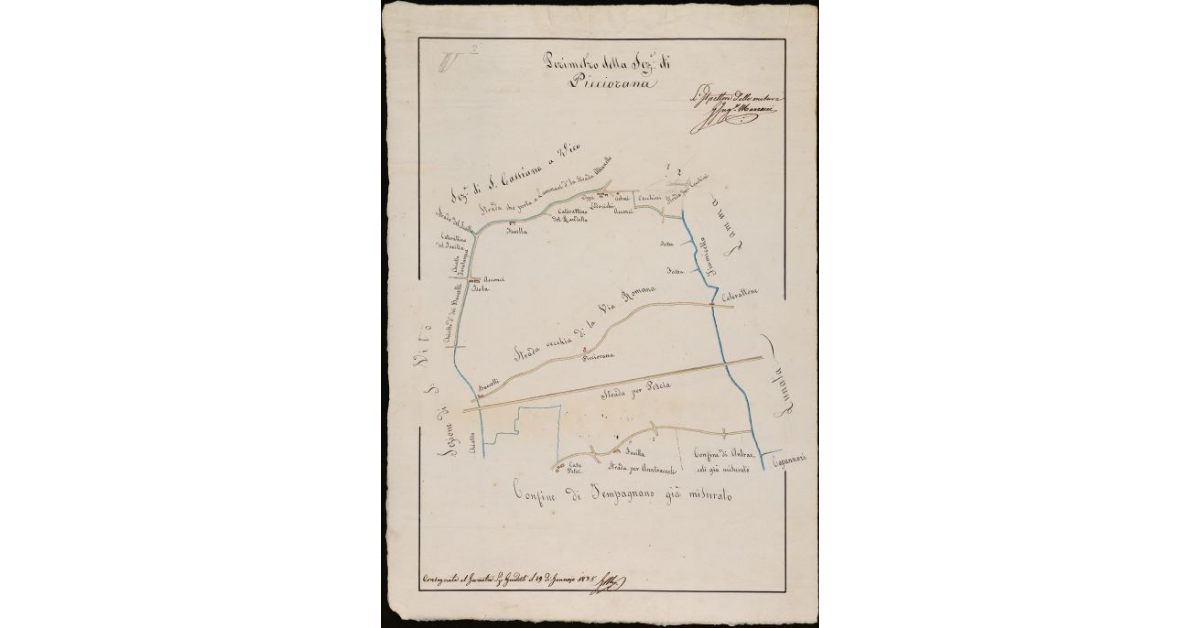 Perimetro della sezione di Picciorana