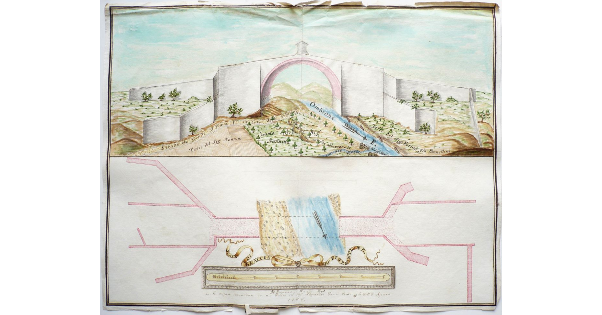 [Ponte Grandioso sul fiume Ombrone]