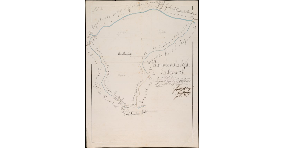 Perimetro della sezione di Castagnori