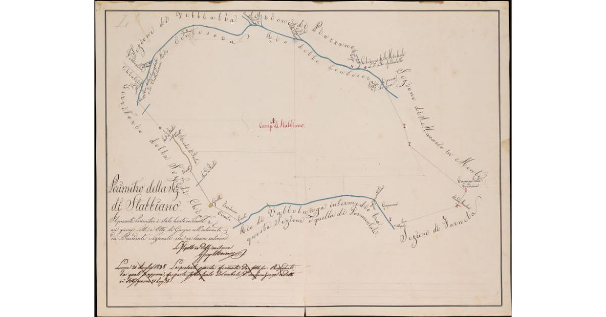Perimetro della sezione di Stabbiano