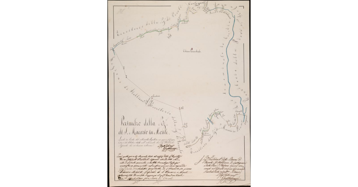 Perimetro della sezione di San Macario in Monte